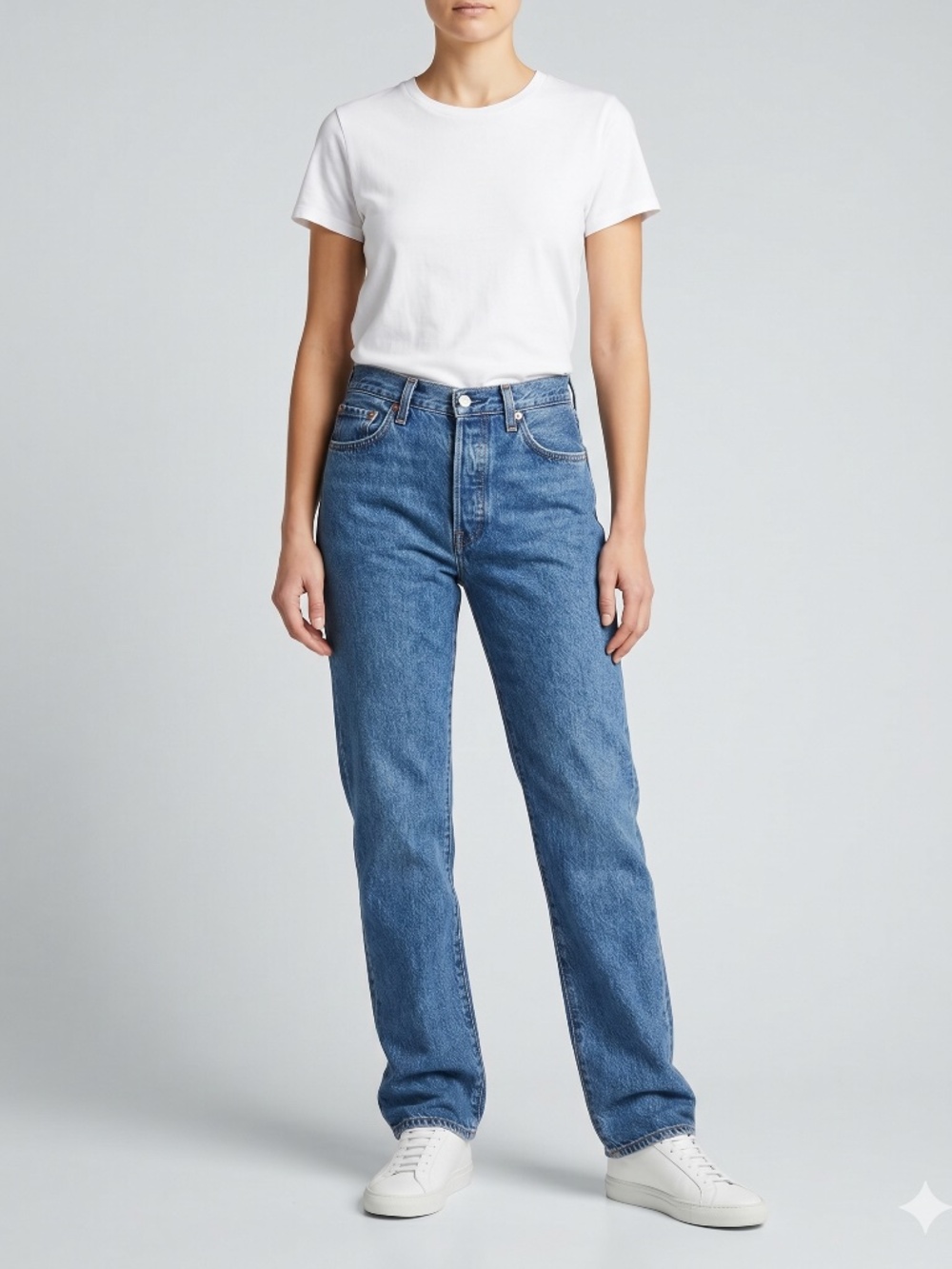Levi's Premium 501 '90s Jeans Women's 32x30 NWT Straight Leg Blue Wash